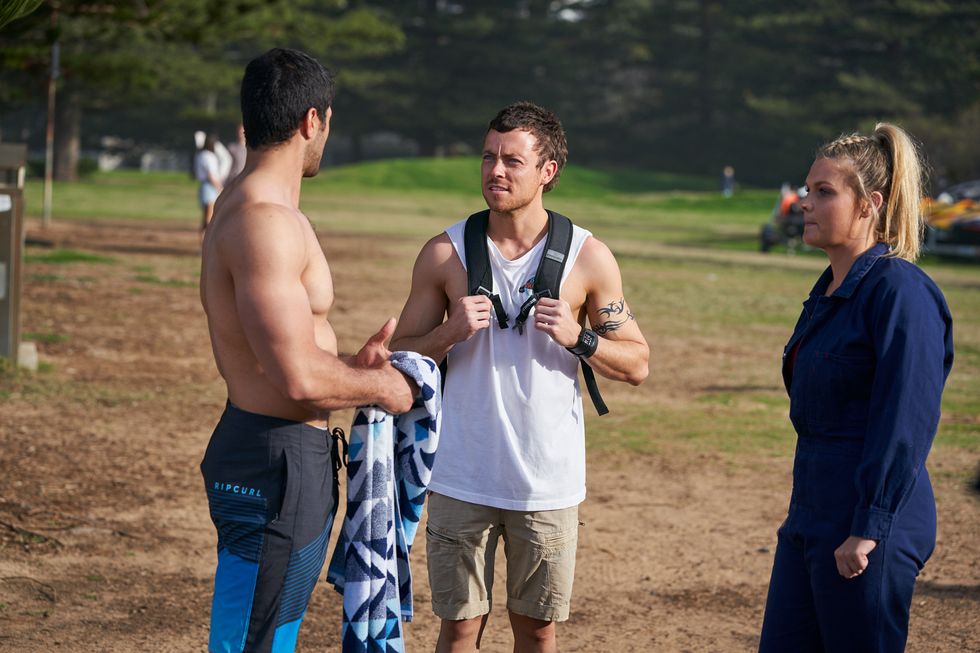tane parata, dean thompson and ziggy astoni in home and away