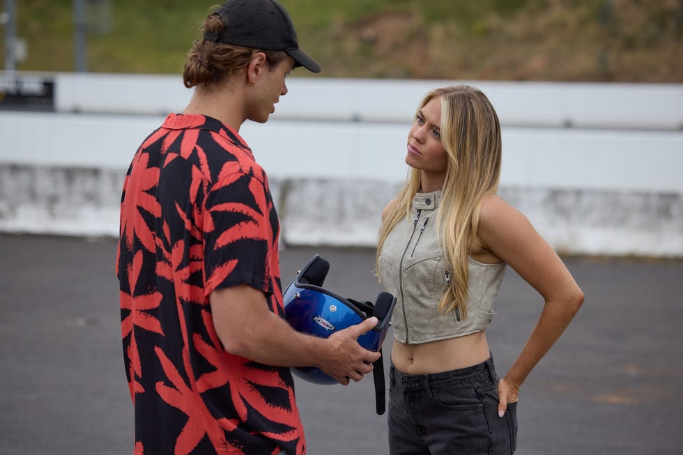 theo poulos and lacey miller in home and away