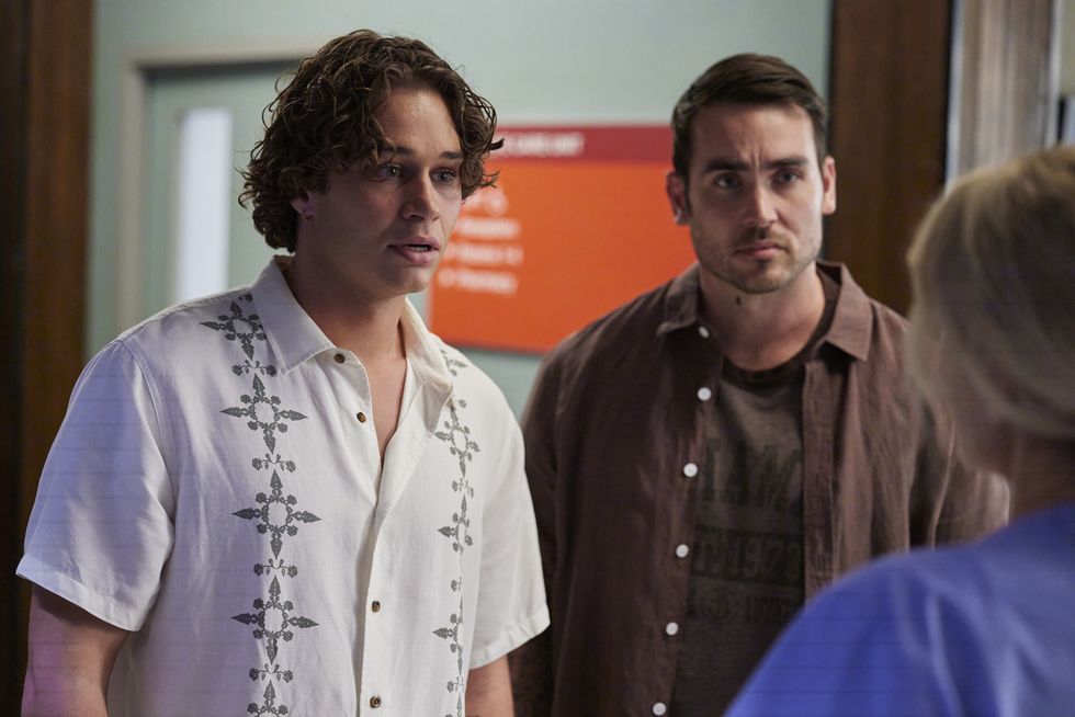 theo poulos and cash newman in home and away