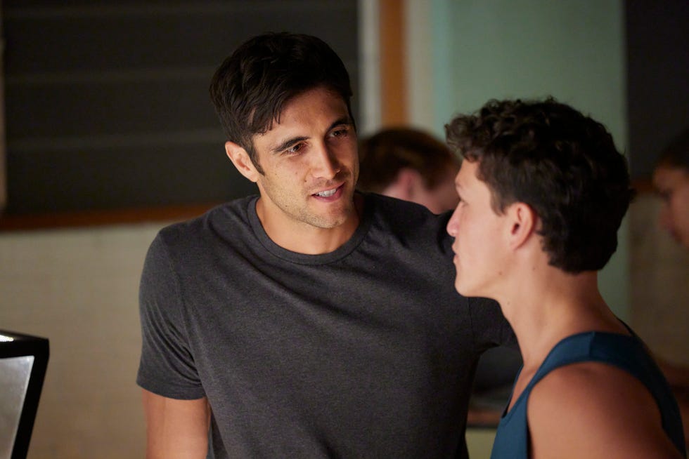 Tane Parata and Perri Hayes in Home and Away tane parata and perri hayes in home and away