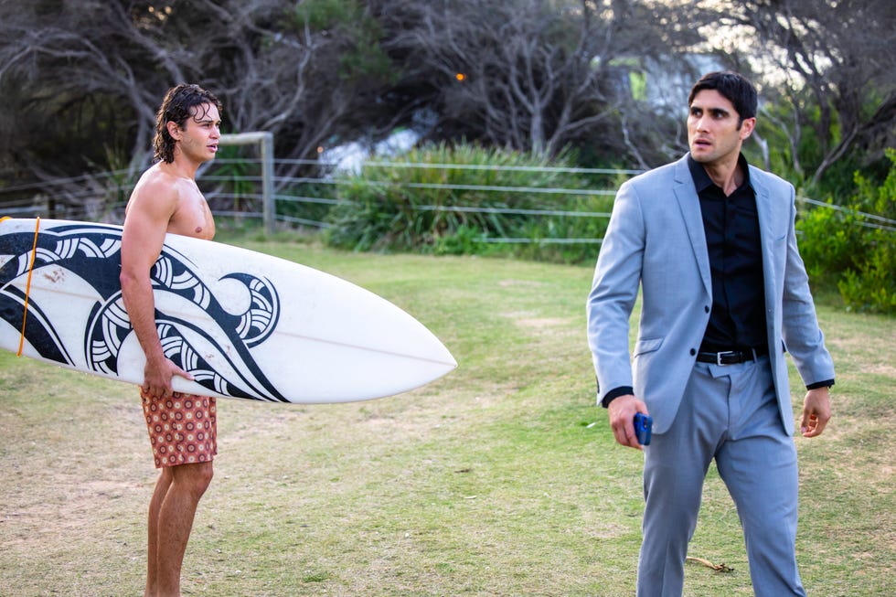 theo poulos and tane parata in home and away