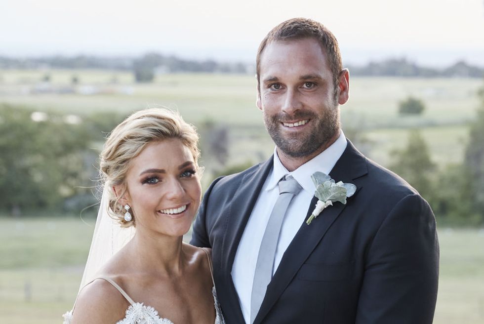 Robbo and Jasmine Delaney's wedding day in Home and Away