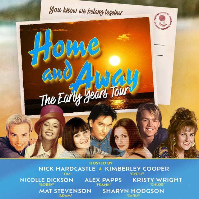 Home and Away announces UK tour with classic cast