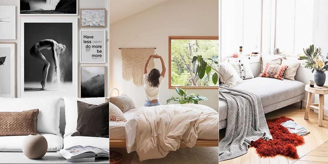 Decora la cama con cojines como lo hacen las influencers de decoración