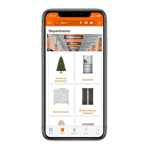 The Home Depot interior design app