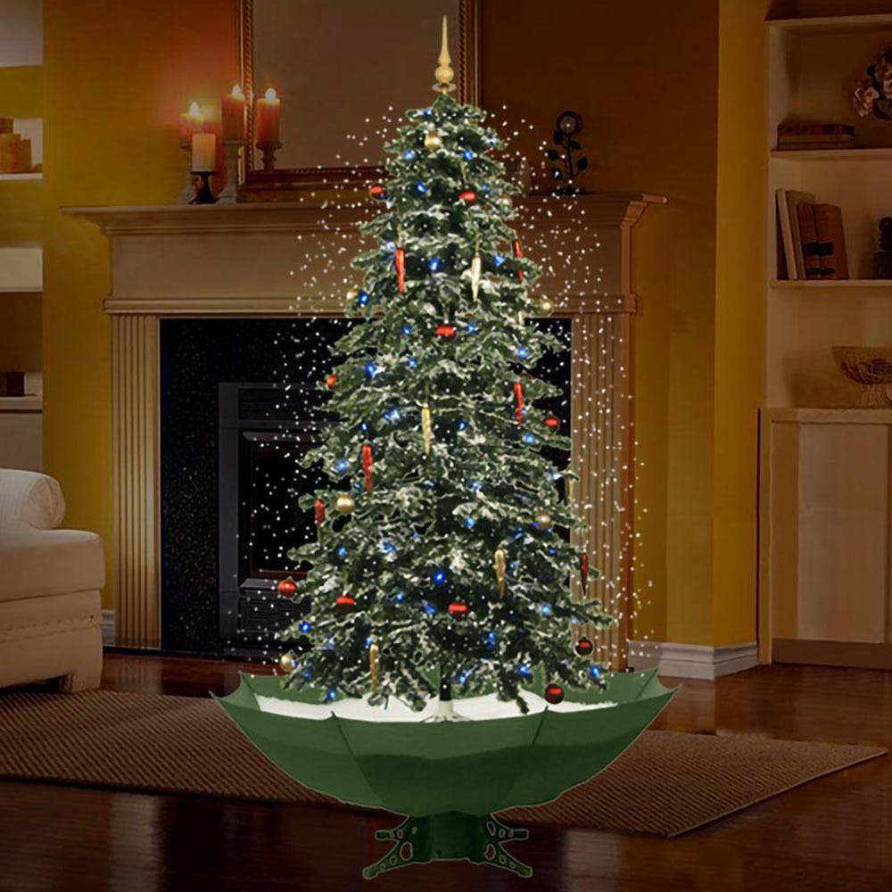 Home Depot Is Selling a Christmas Tree That Literally Snows and Plays Music