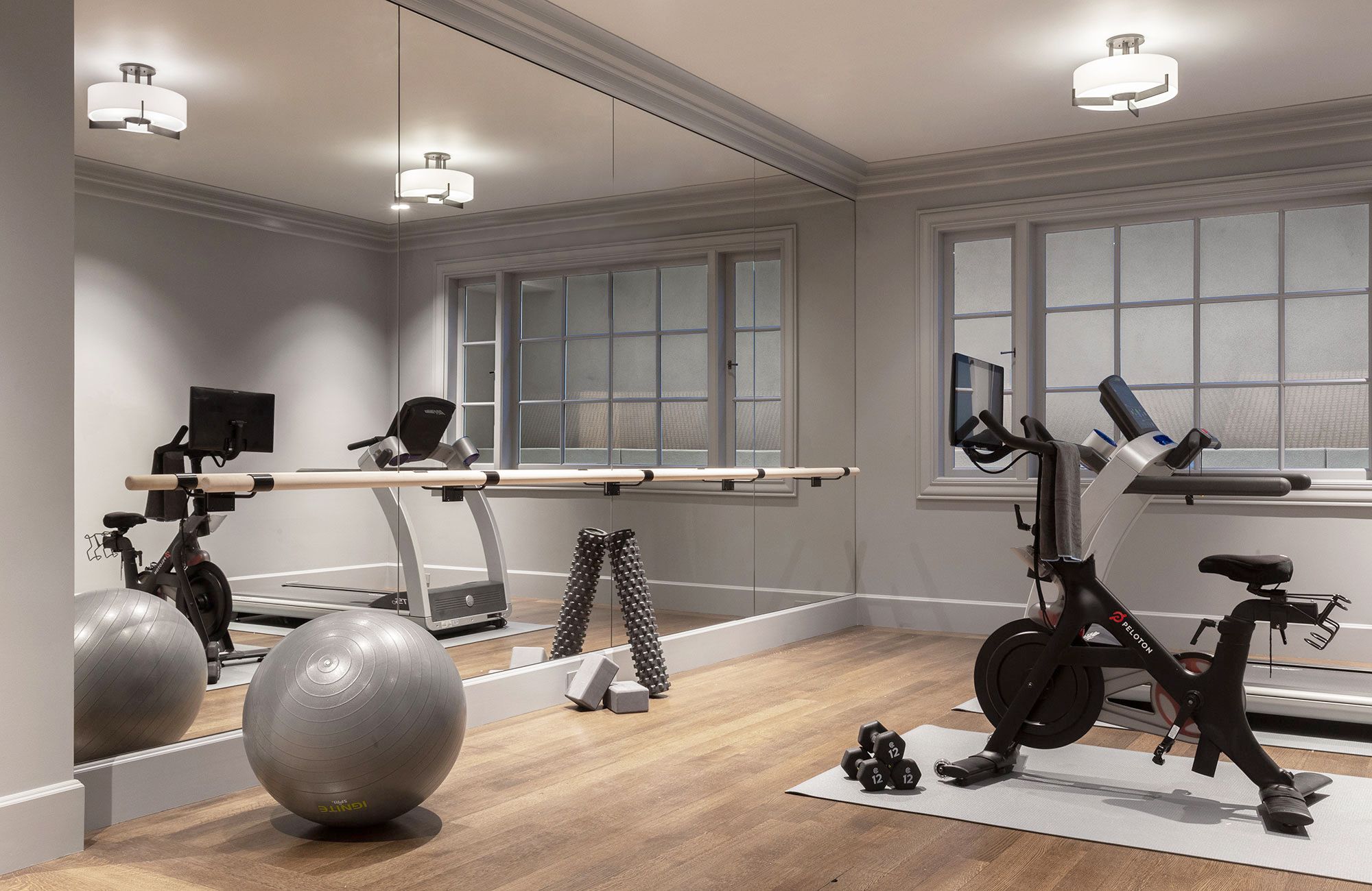 Exercise Room  Gym room at home, Workout room home, Workout room design