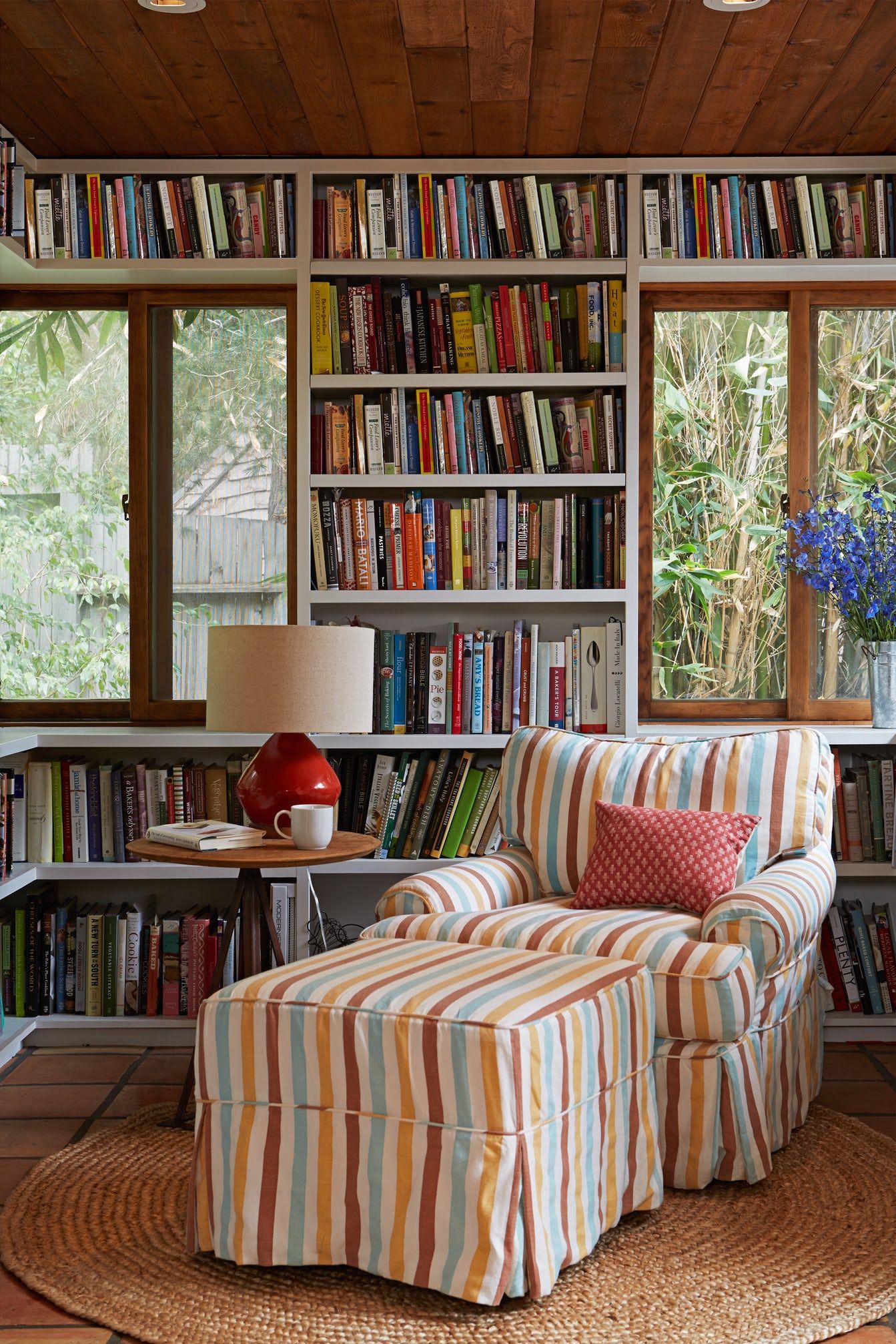 cozy home libraries