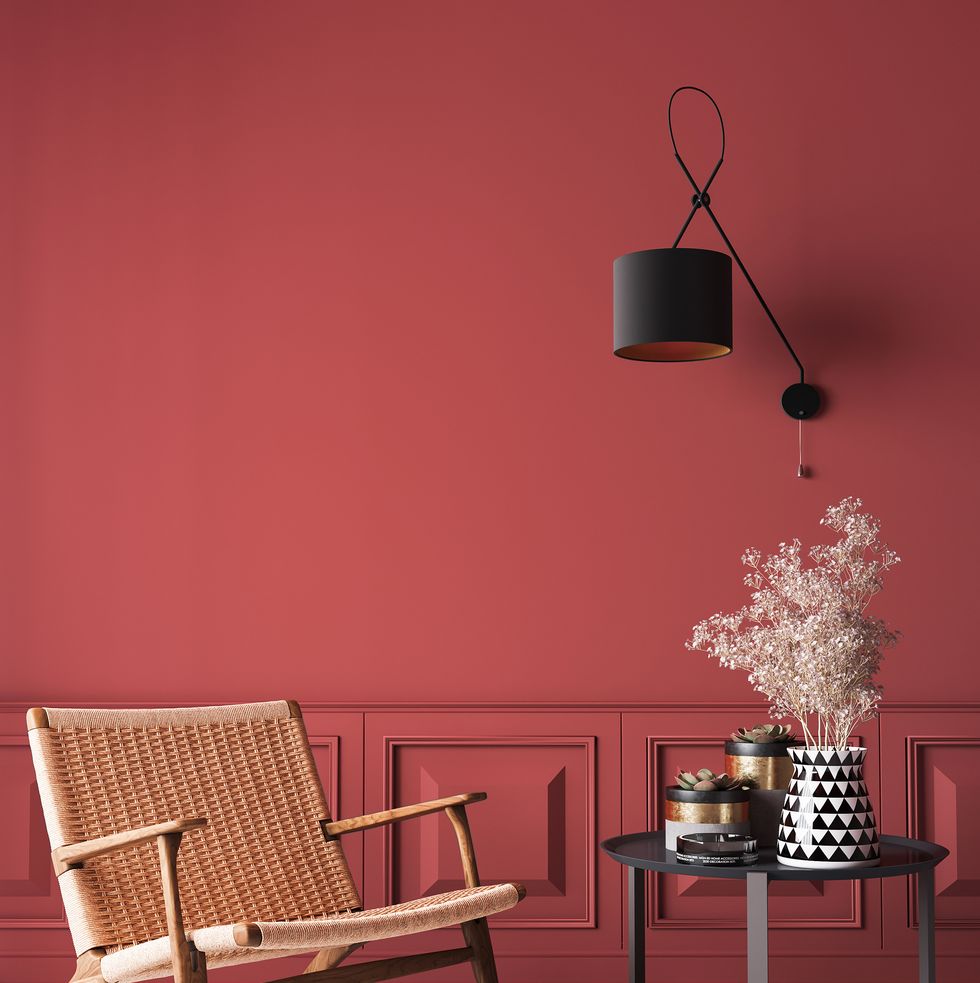 home mockup, modern interior background