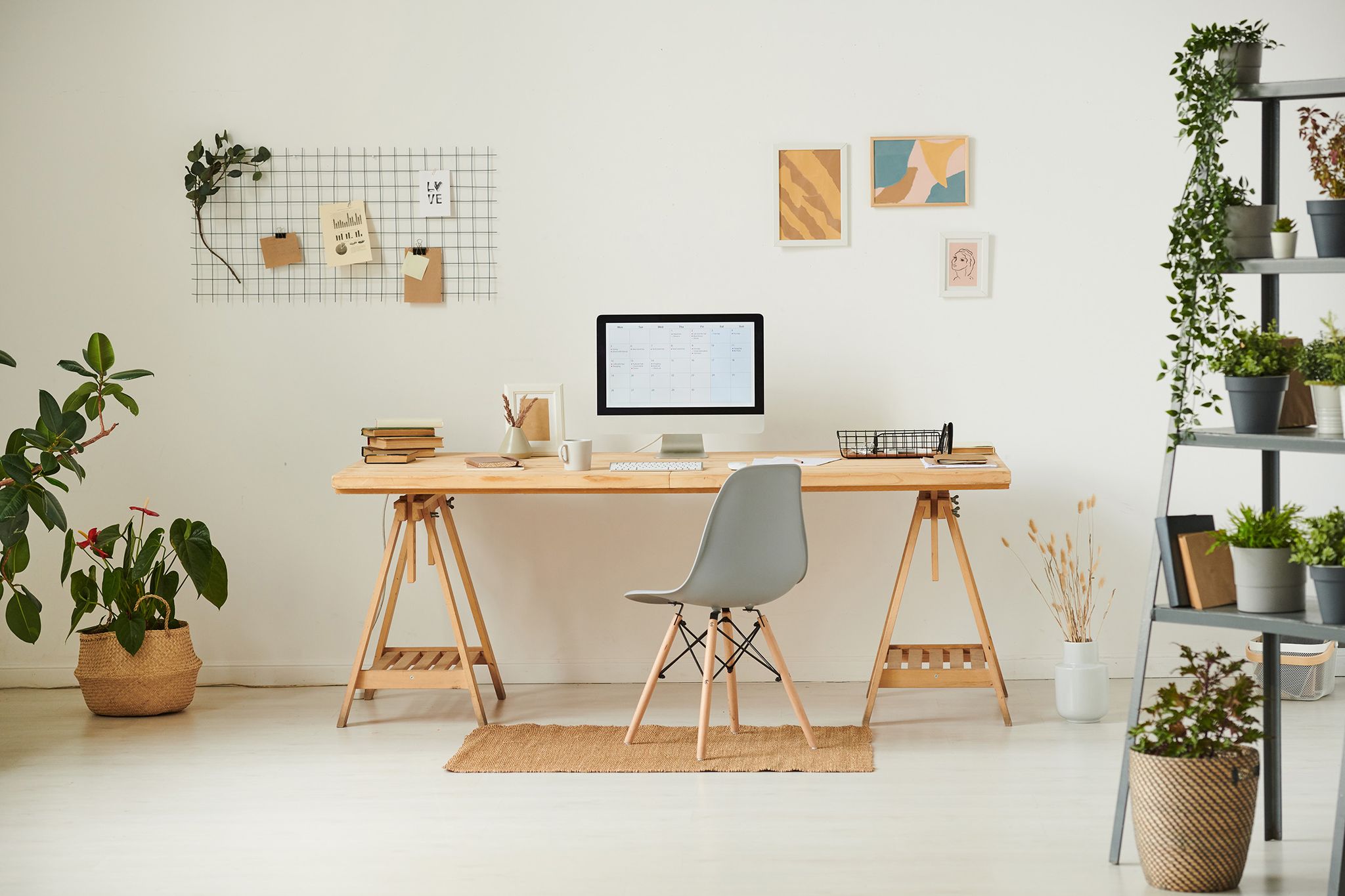 Mid Shelf Home Desk Accessories, Work From Home Desks