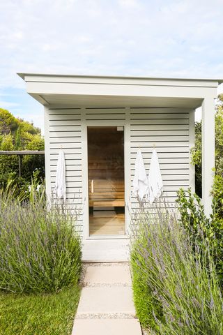 outdoor home sauna ideas