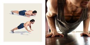 Arm, Shoulder, Press up, Joint, Physical fitness, Abdomen, Leg, Knee, Muscle, Human body, 