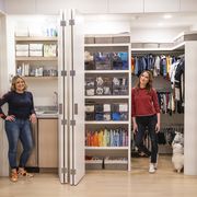 get organized with the home edit l to r joanna teplin and clea shearer in episode 104 of get organized with the home edit cr christopher pateynetflix © 2020