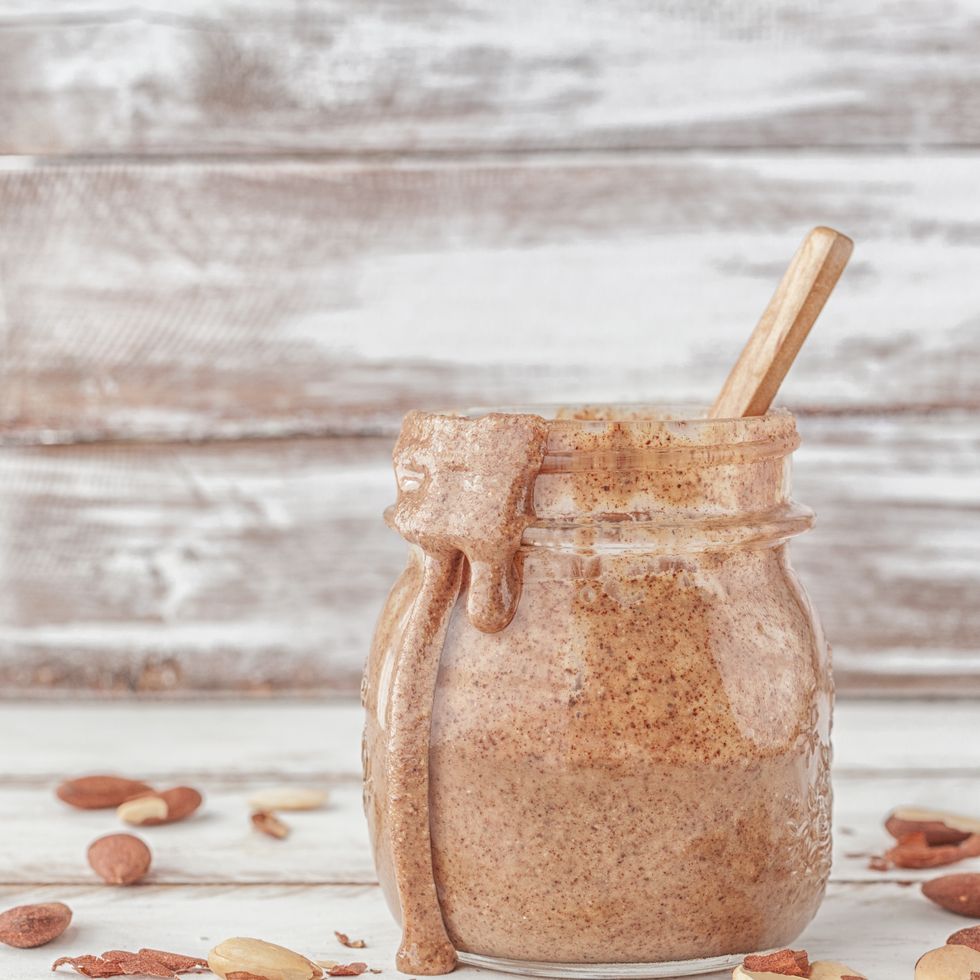 homemade almond butter