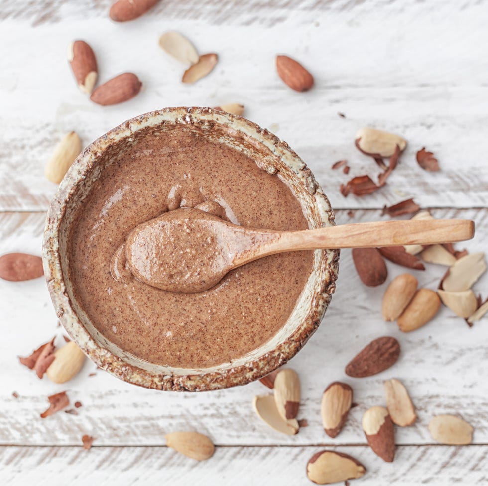 Homemade almond butter