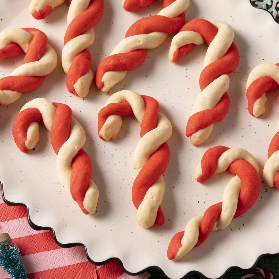homemade christmas food gifts candy cane cookies
