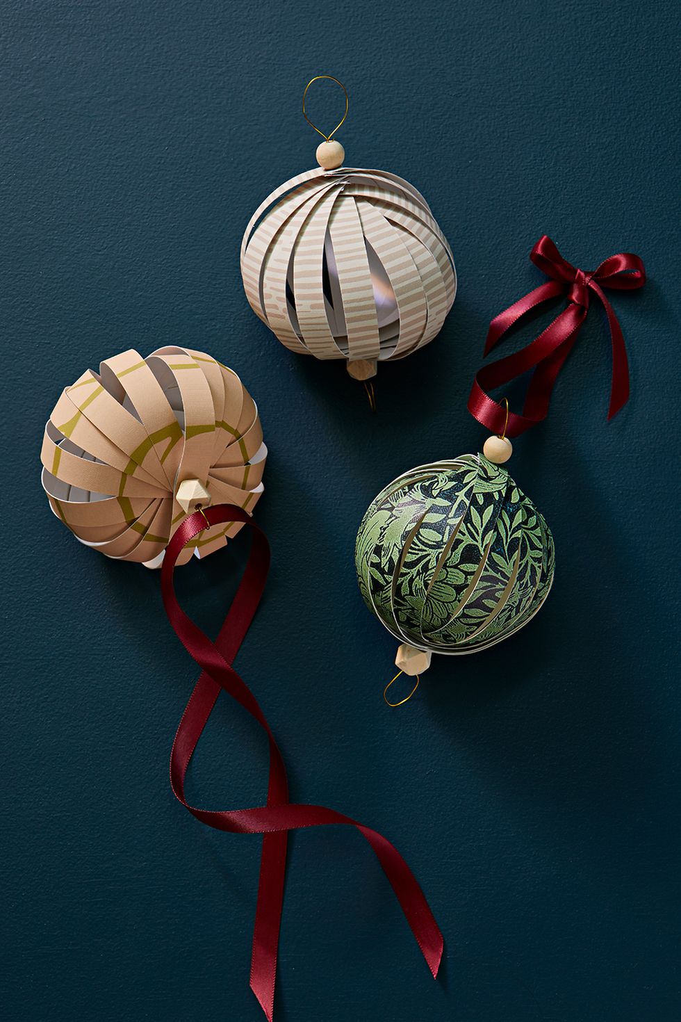 Christmas Yarn Ball Tree Hanging Pendant Ornaments Xmas Bauble