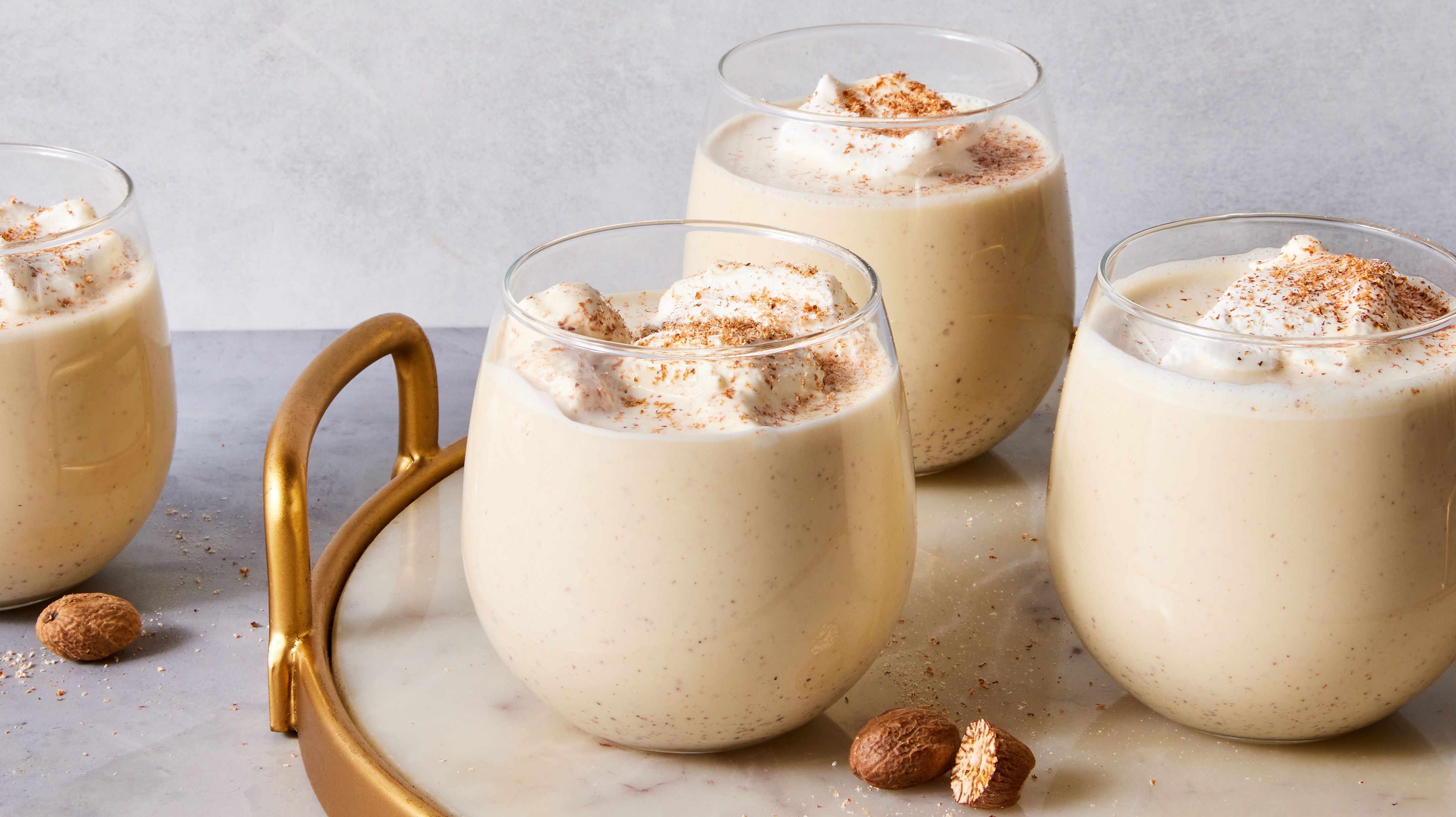 Eggnog Recipe (Spiked and Non-alcoholic version) - Cookie Dough