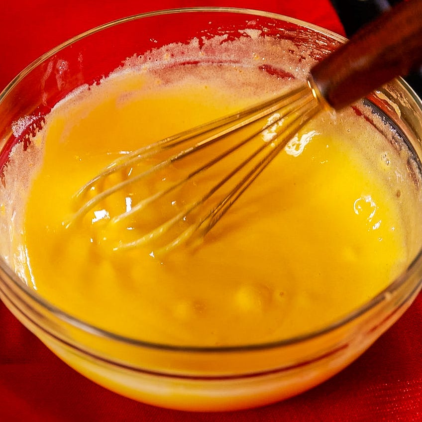 homemade eggnog