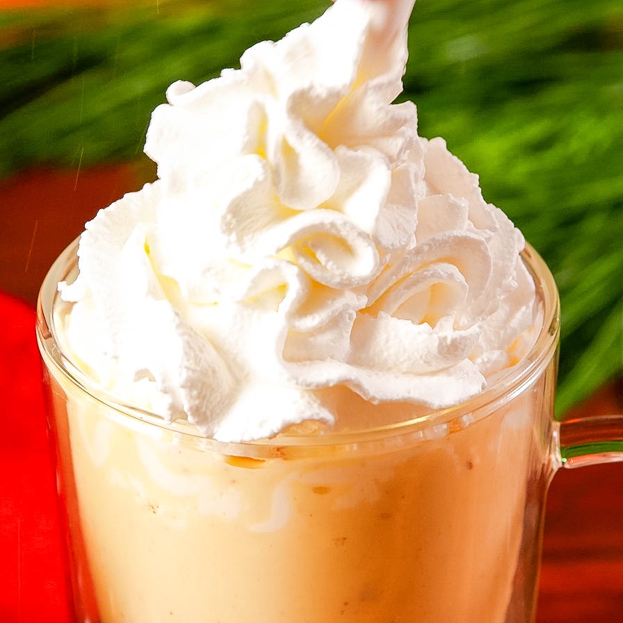 homemade eggnog