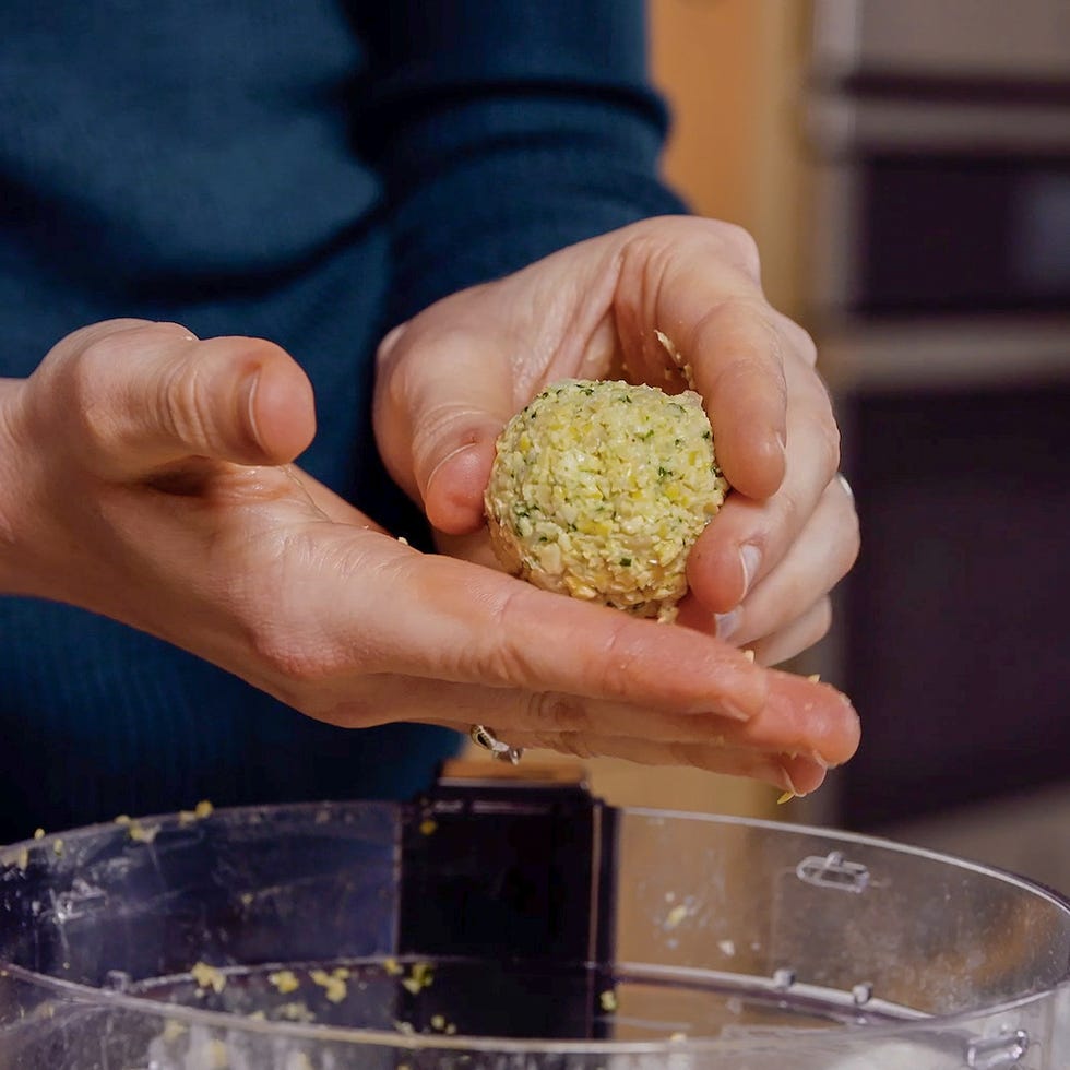 homemade falafel