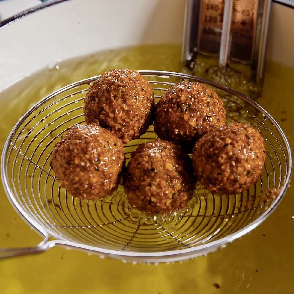 homemade falafel