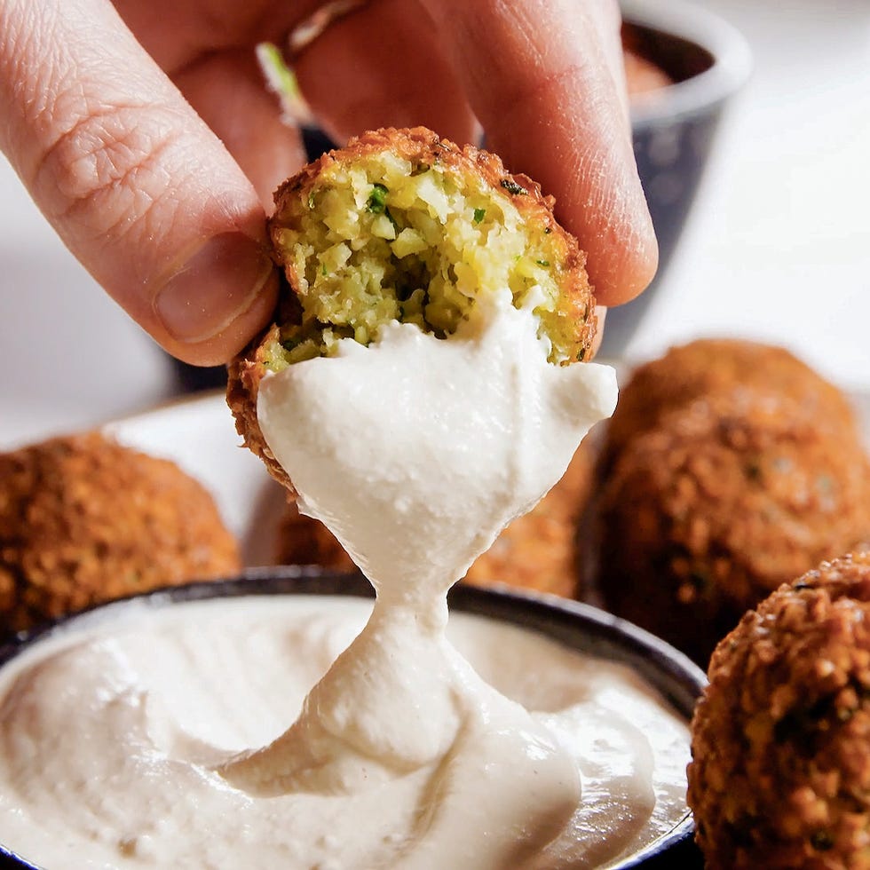 homemade falafel