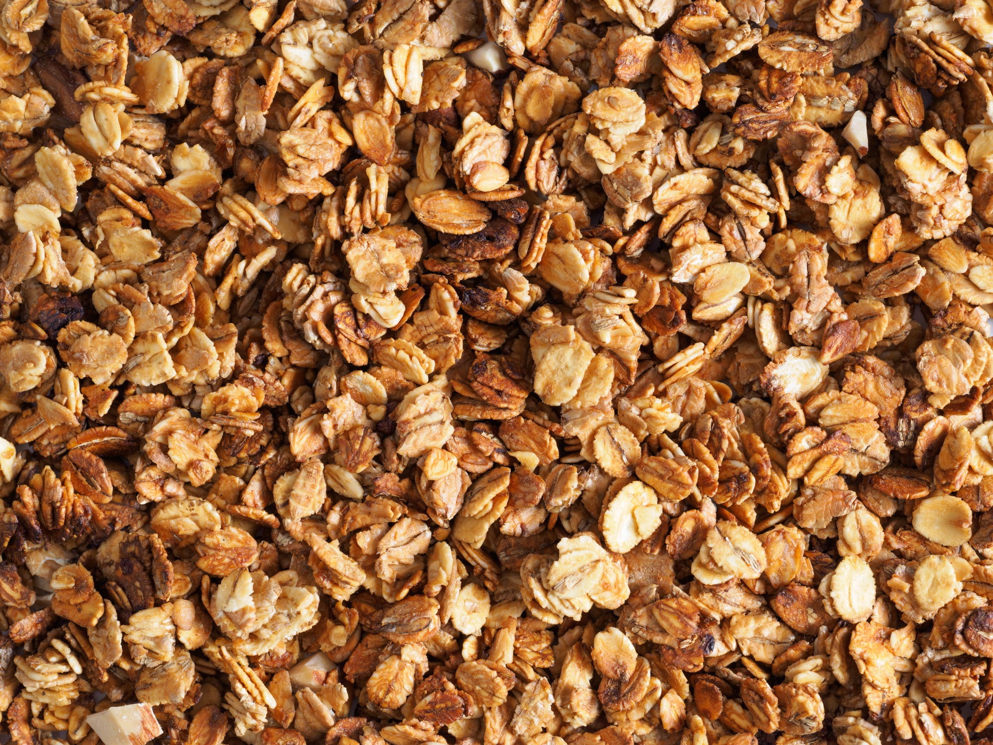 homemade granola texture