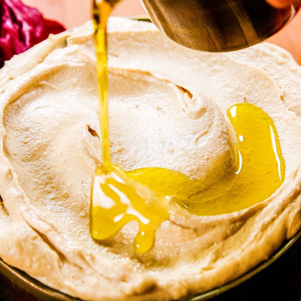 homemade hummus