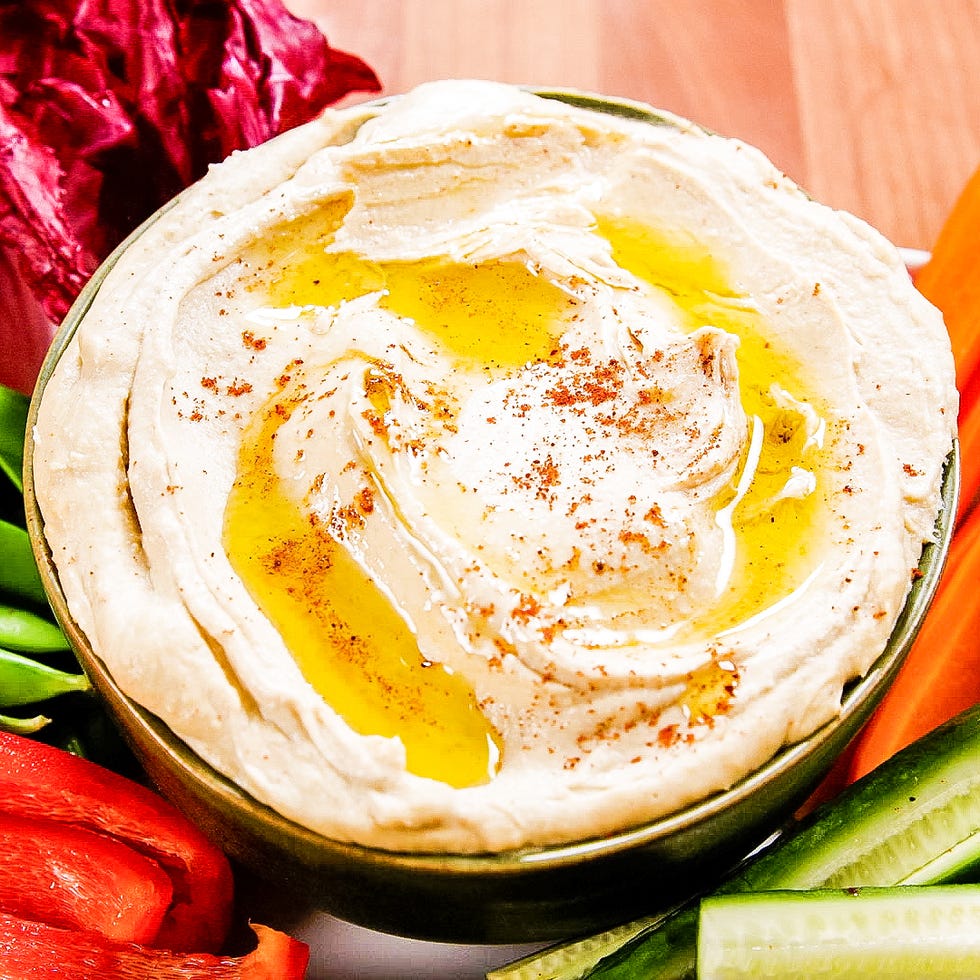 homemade hummus