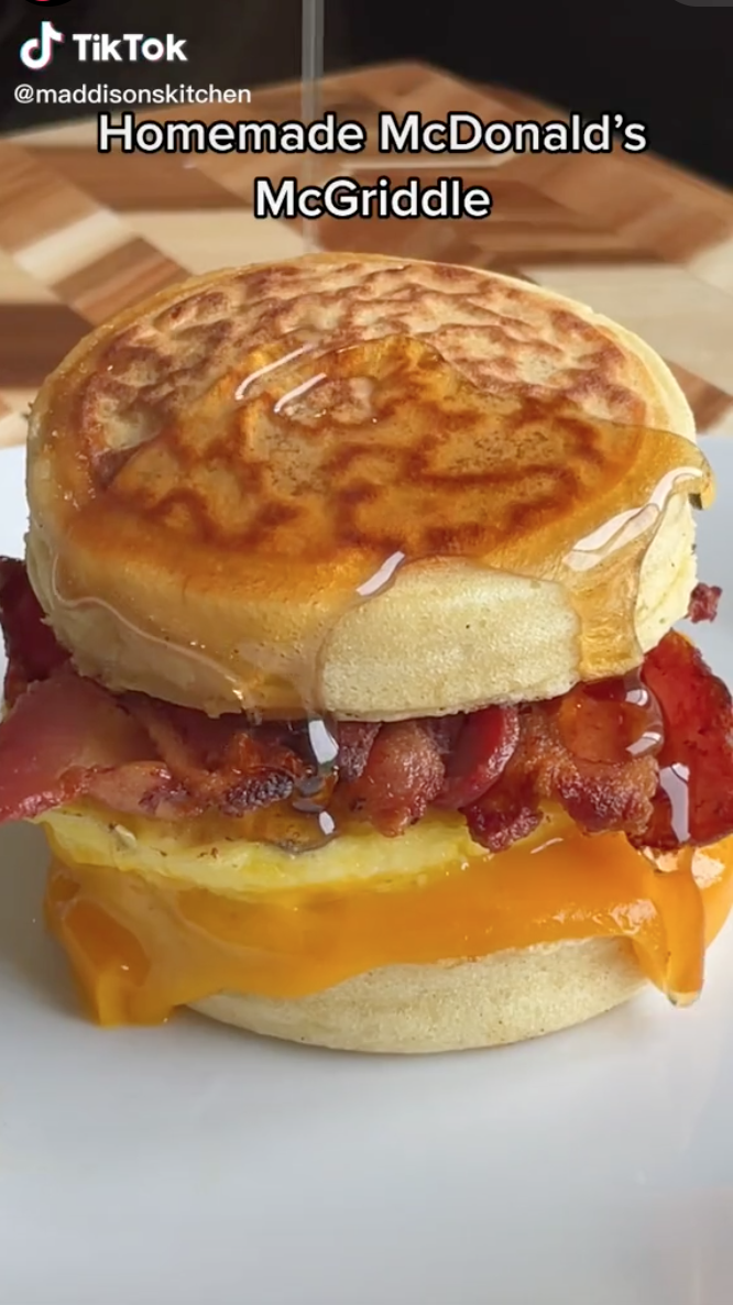 Homemade McDonald's McGriddle Breakfast Sandwich – Palatable Pastime  Palatable Pastime