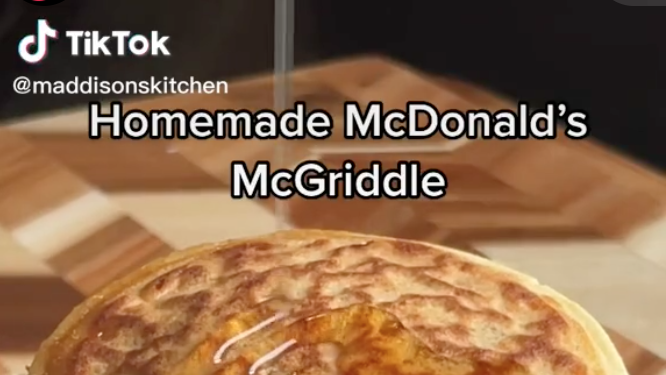 Homemade McDonald's McGriddles