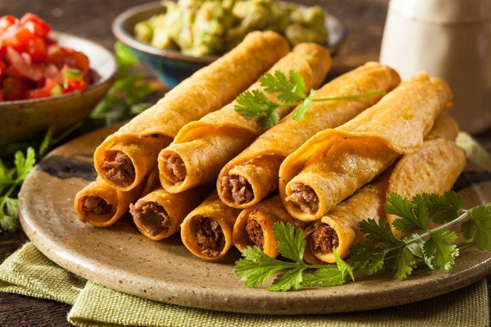 Homemade Mexican Beef Taquitos