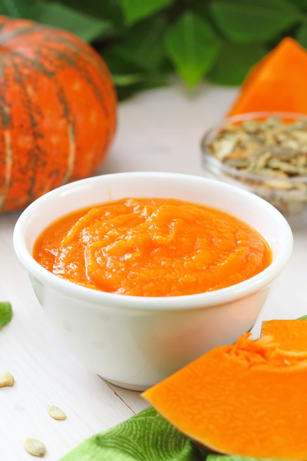 Homemade pumpkin puree