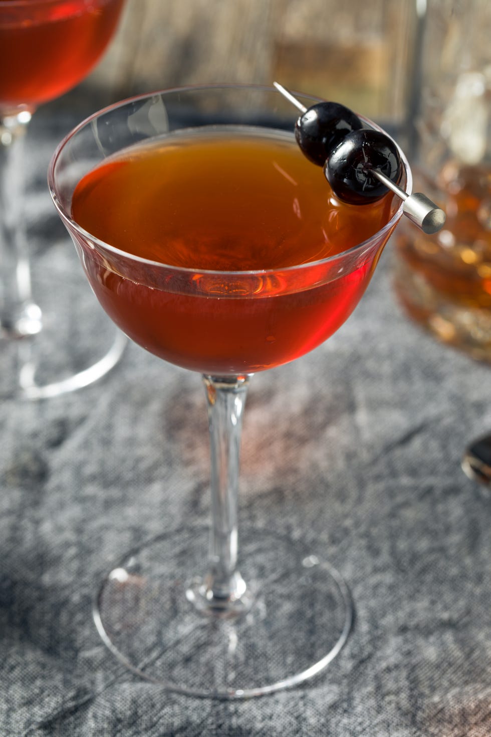 homemade rob roy cocktail