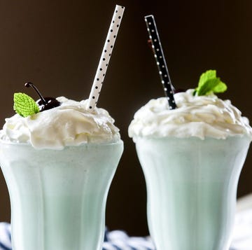 homemade shamrock shakes recipe