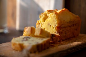 homemade sweet  pound cake