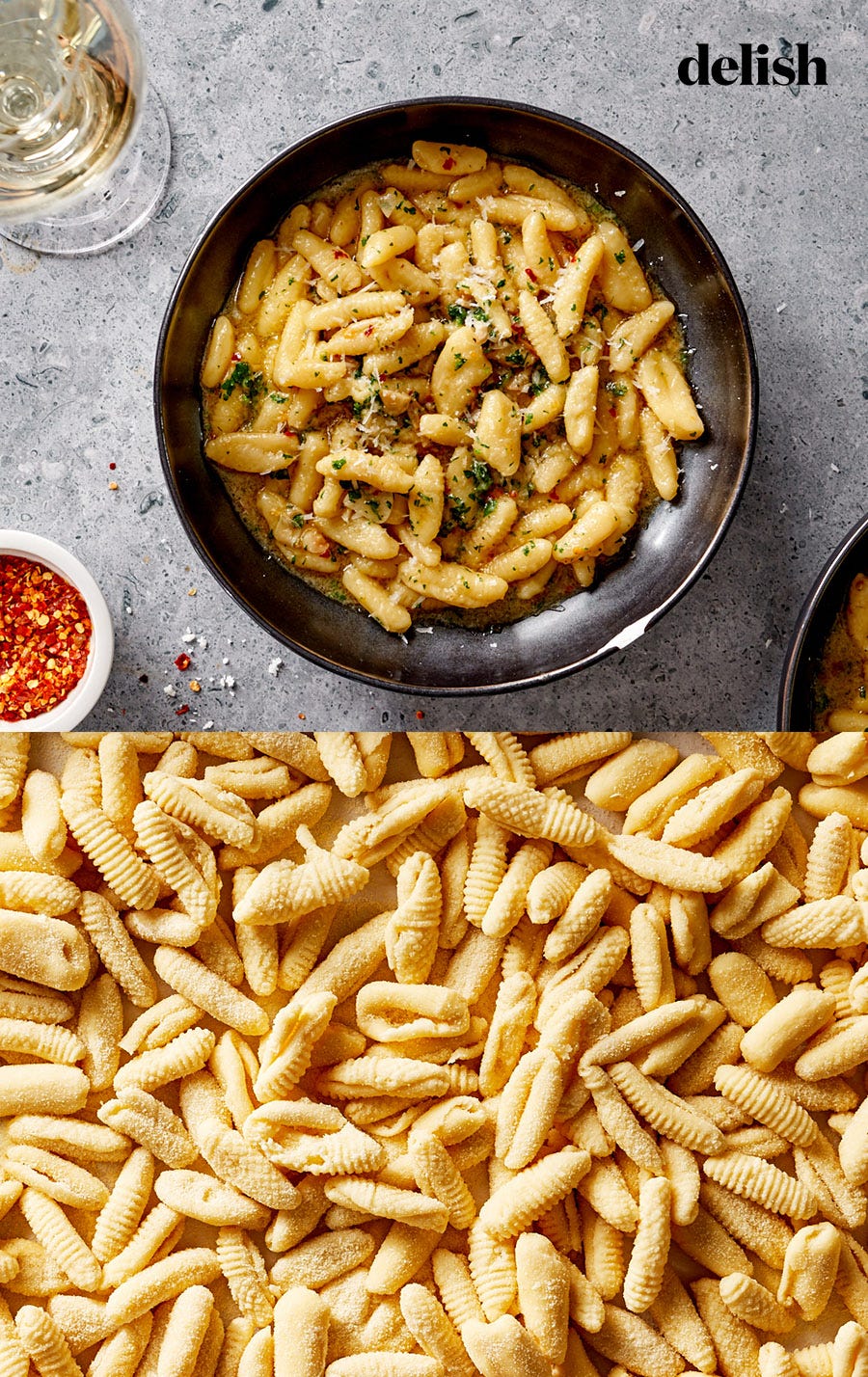 homemade cavatelli