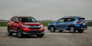 2019 honda cr v, 2019 subaru forester