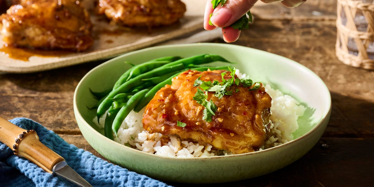 Honey-Garlic Chicken Thighs