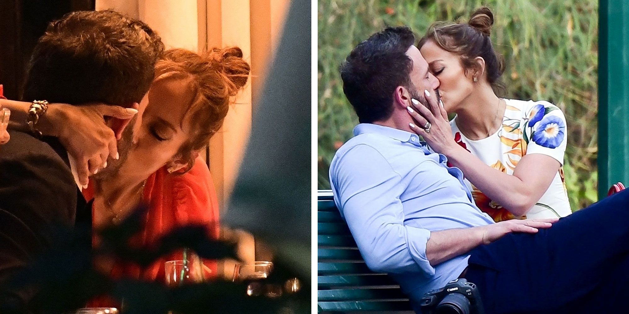 See Jennifer Lopez and Ben Affleck Kissing in Paris on Honeymoon pic