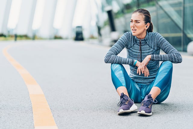 De man met de hamer, hongerklop hardlopen