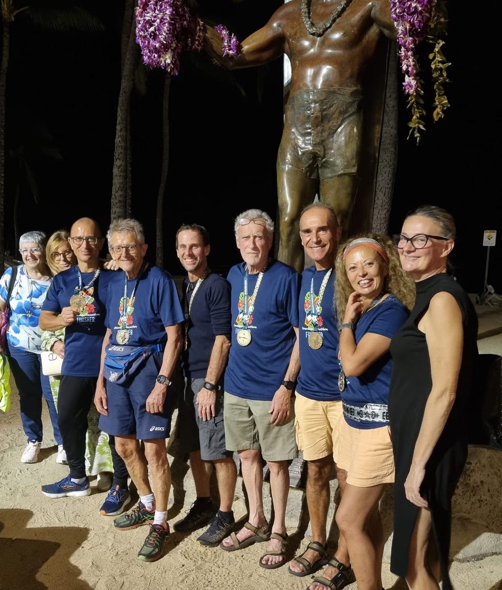 a group of people posing for a photo