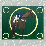 honor olympics horse painting