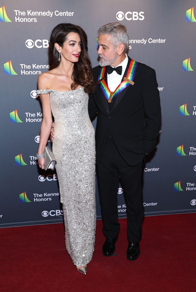 preview for Amal and George Clooney at the 2022 Academy Museum Gala