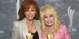 dolly parton and reba mcentire at 11th annual acm honors