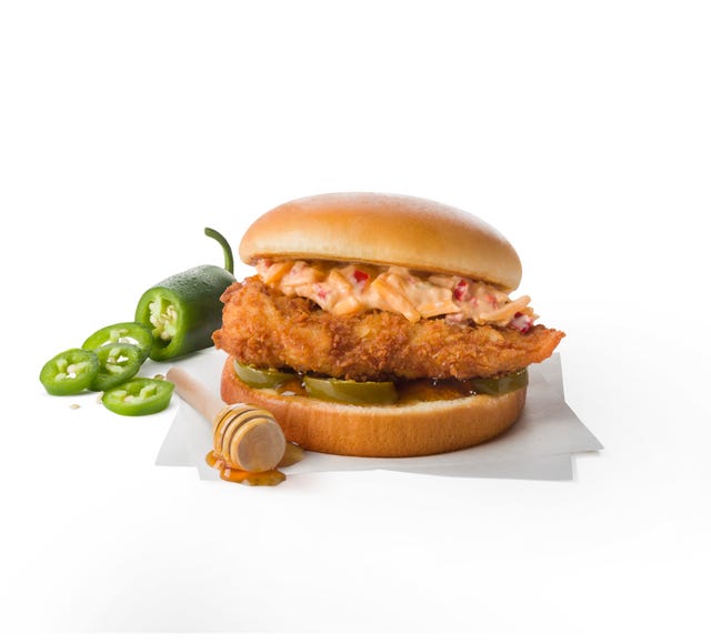 chick fil a honey chicken pimento