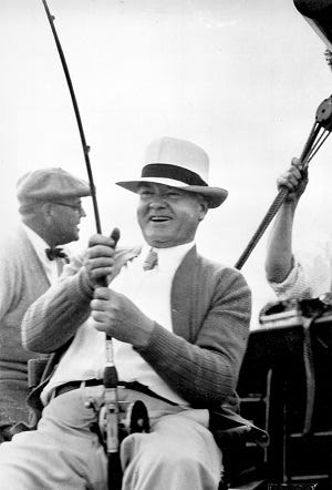 herbert hoover fishing