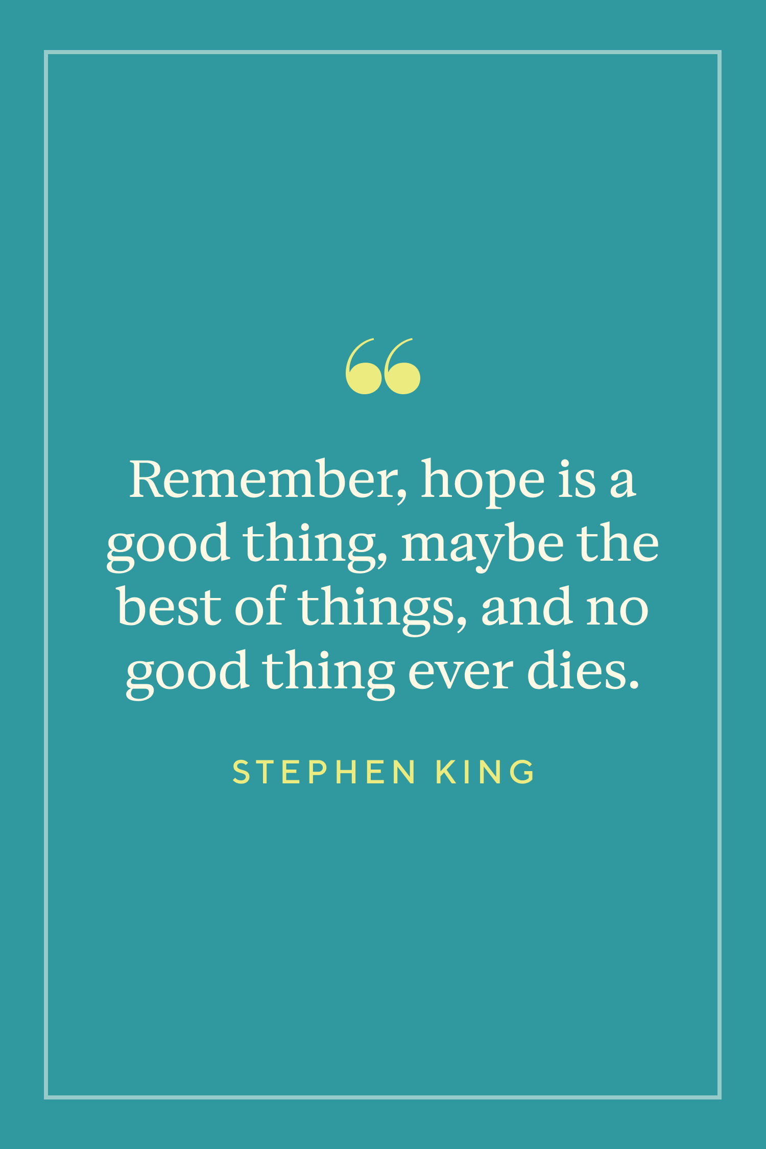 shawshank redemption quotes hope is a good thing