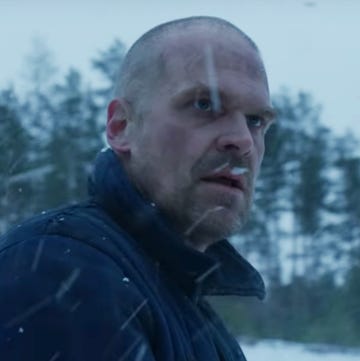 David Harbour as Hopper in Stranger Things Season 4